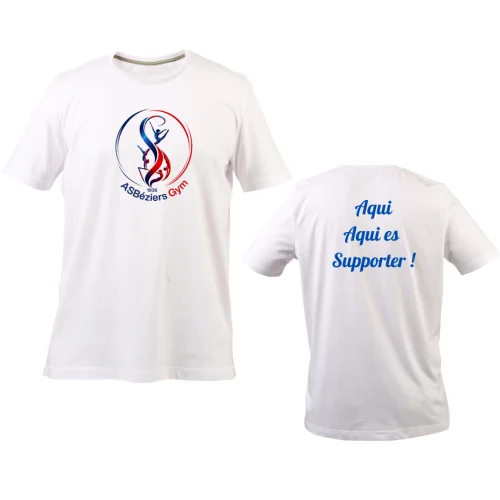 Tee shirt Blanc ASB Gym