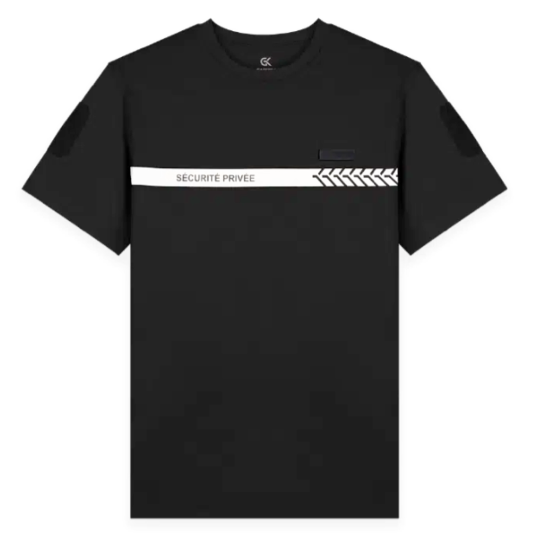 T-Shirt Sécurité Privée Noir– GK SAFETEK