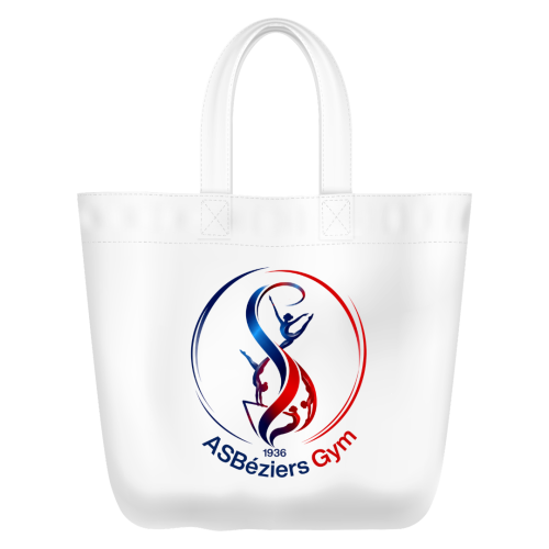 ASB GYM Tote bag blanc